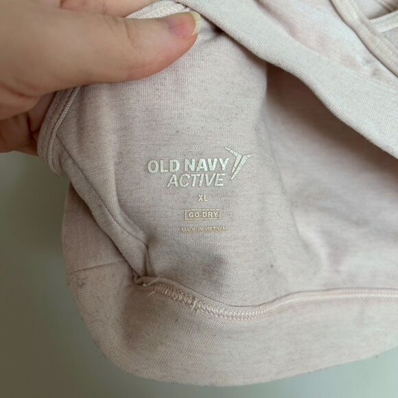 Old Navy Active Light Pink Cross Back Bra - Picture 6 of 6
